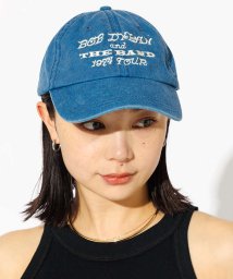 Rouge vif la cle(ルージュヴィフラクレ)/【BLUESCENTRIC / ブルースセントリック】刺繍 / LOGO CAP/ブルー