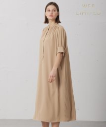 BEIGE，/【WEB限定】SIMEON / ギャザーワンピース/506093768