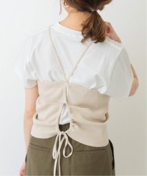 Spick & Span(スピック＆スパン)/Uhr / ウーア Drawstring camisole Knit 24SSUHR－KT387/ナチュラル