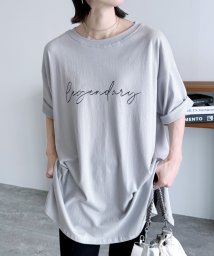 reca/筆記体プリントロゴ半袖Ｔシャツ(R23141－k)/505311978