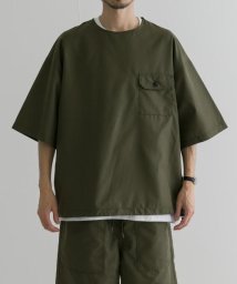 URBAN RESEARCH(アーバンリサーチ)/TAION　N/D/M HALF SLEEVE/D.OLIVE