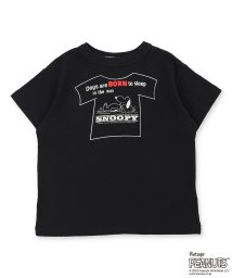 DENIM DUNGAREE/ボーダー天竺 SNOOPY Tシャツ/505836397