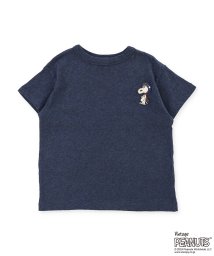 DENIM DUNGAREE(デニムダンガリー)/SNOOPY HELLO Tシャツ/ネイビー