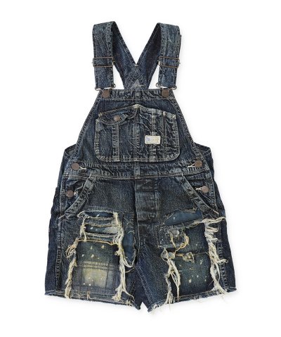 デニムダンガリー DENIM DUNGAREE 8ozデニムショートオール