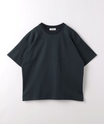 monkey time(モンキータイム)/＜monkey time＞ シルケット バイオ ポンチ トリム Tシャツ/DK.GREEN