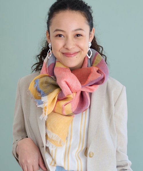 チェックストール【MAALBI】 