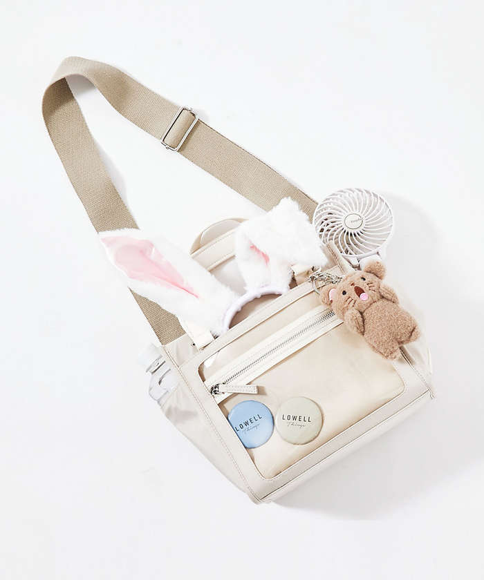 LOWELLThings オシゴトミニトートバッグ アイボリー F LOWELLThings オシゴトミニトートバッグ アイボリー F