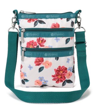 LeSportsac/3 ZIP CROSSBODYペインタリーフローラル/506064078