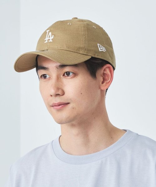 green label relaxing(グリーンレーベルリラクシング)/＜NEW ERA＞9TWENTY コットン フラックス キャップ/BEIGE