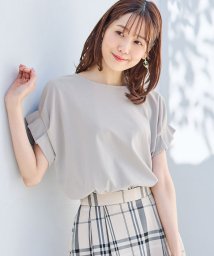 Honeys/袖タックＴシャツ Tシャツ カットソー きれいめ レディース 半袖 おしゃれ 人気 綿 /506084601