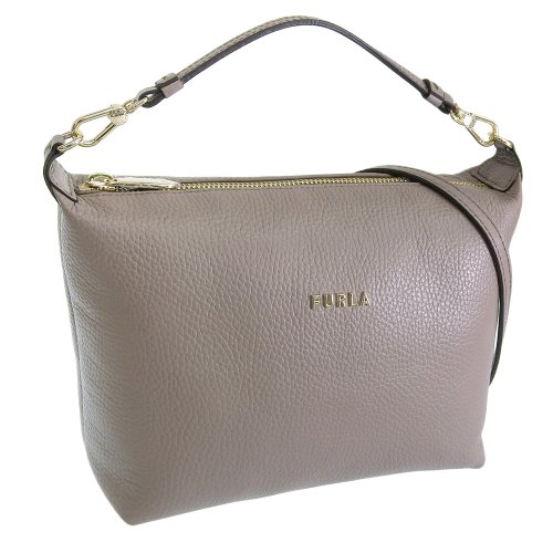 FURLA(フルラ)/FURLA フルラ SOPHIE XL CROSS BODY ソフィア クロスボディ バッグ ハンド バッグ 斜めがけ ショルダー バッグ 2WAY レザー/グレー