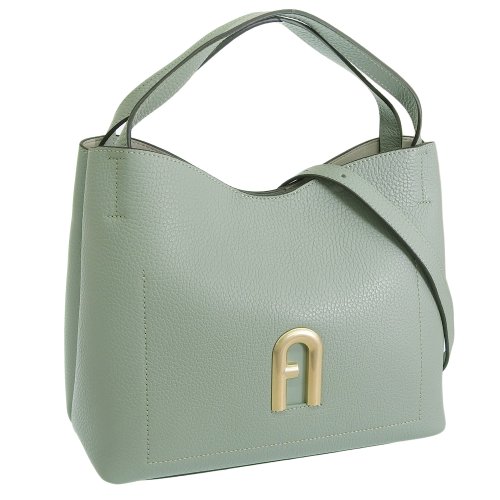 FURLA(フルラ)/FURLA フルラ PRIMULA S HOBO BAG プリムラ ホーボー バッグ ハンド バッグ 斜めがけ ショルダー バッグ 2WAY Sサイズ レザー /グリーン