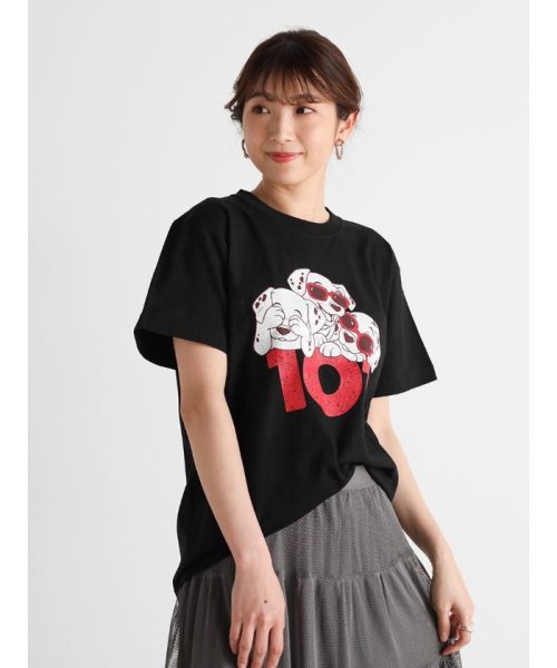 Vin(ヴァン)/“101”プリントTシャツ/ブラック