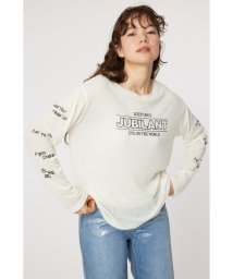 RODEO CROWNS WIDE BOWL(ロデオクラウンズワイドボウル)/JUBILANTシアーL/S Tシャツ/O/WHT1