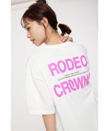 RODEO CROWNS WIDE BOWL(ロデオクラウンズワイドボウル)/COLOR BACK LOGO Tシャツ/WHT