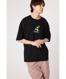 RODEO CROWNS WIDE BOWL(ロデオクラウンズワイドボウル)/KANGOL サガラTシャツ/BLK