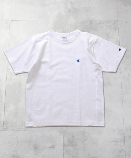 FUSE(フューズ)/【Champion/チャンピオン】Champion Reverse Weave Short sleeve T/ホワイト