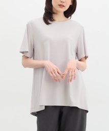 Honeys/Ａラインチュニック トップス カットソー Tシャツ 半袖 チュニック丈 接触冷感 /506094875