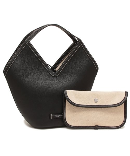 ジャンニキアリーニ ハンドバッグ アンフォーラ Mサイズ ポーチ付き ブラック レディース GIANNI CHIARINI BS10675 GRN－SAL GIANNI CHIARINI ジャンニキアリーニ ハンドバッグ アンフォーラ Mサイズ ポーチ付き ブラック レディース BS10675 ジャンニ