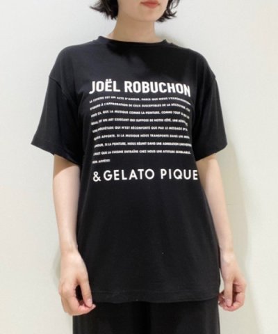 【JOEL ROBUCHON】レーヨンロゴTシャツ