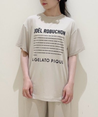 【JOEL ROBUCHON】レーヨンロゴTシャツ