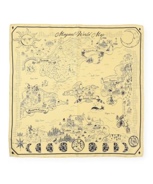 TOMORROWLAND GOODS/manipuri MAGIC MAP シルクスカーフ/506095268