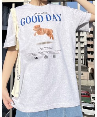 RAD CHAMP/GOOD DAY シートプリントTシャツ/506095358