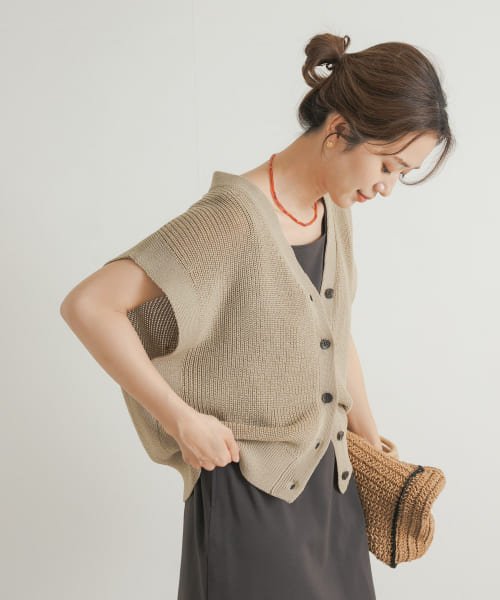 値下げ URBAN すくえ RESEARCH DOORS ニットベスト M