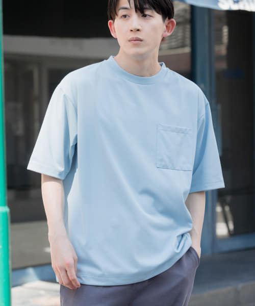 UNIQLO ドライシャツ ユニクロ ドライEXTシャツ 速乾 ピンク メッシュ 温