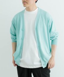 ITEMS URBANRESEARCH(アイテムズアーバンリサーチ（メンズ）)/ハイゲージ天竺ニット カーディガン/MNT