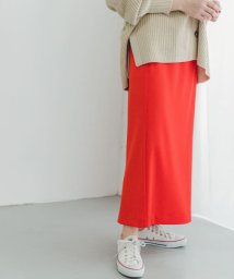 ITEMS URBANRESEARCH(アイテムズ アーバンリサーチ（レディース）)/バックスリットタイトスカート/RED