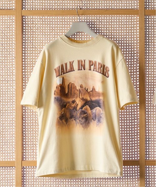 417 EDIFICE(フォーワンセブン　エディフィス)/WALK in PARIS / ウォークインパリス Le T－shirt Yellowstone/ベージュ
