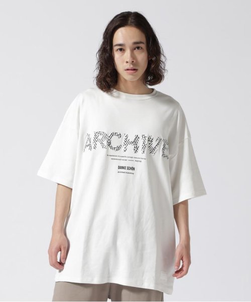 LHP(エルエイチピー)/DankeSchon×A4A/ダンケシェーン×エーフォーエー/ARCHIVE SMOOTH S/S TEE/ホワイト