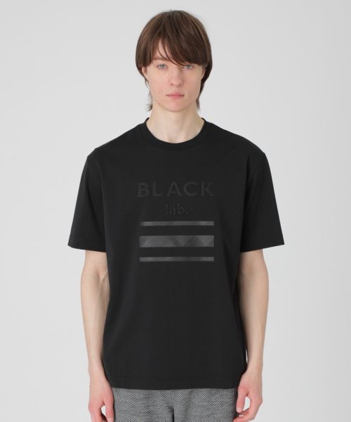 BLACK LABEL CRESTBRIDGE(BLACK LABEL CRESTBRIDGE)/【BLACK lab.】テクニカルロゴグラフィックTシャツ/ブラック