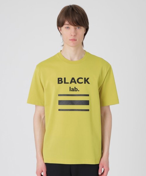 BLACK LABEL CRESTBRIDGE(BLACK LABEL CRESTBRIDGE)/【BLACK lab.】テクニカルロゴグラフィックTシャツ/イエロー