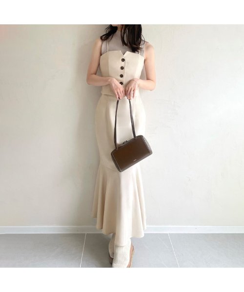 デザインビスチェマーメイドスカートセット 人気・おすすめ｜使いやすい・旅行におすすめ 品質保証 全国発送 日本国内発送・最短翌日お届け