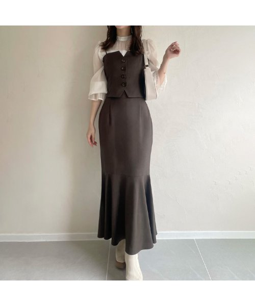 デザインビスチェマーメイドスカートセット 人気・おすすめ｜使いやすい・旅行におすすめ 品質保証 全国発送 日本国内発送・最短翌日お届け