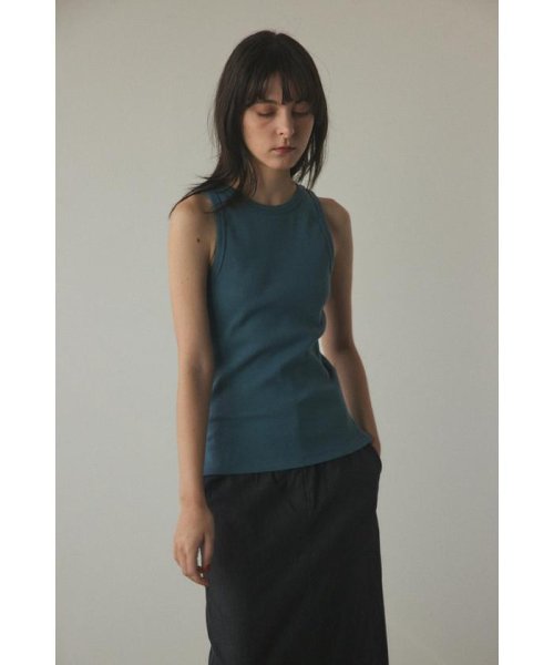 BLACK BY MOUSSY(ブラックバイマウジー)/standard tanktop/D/BLU3