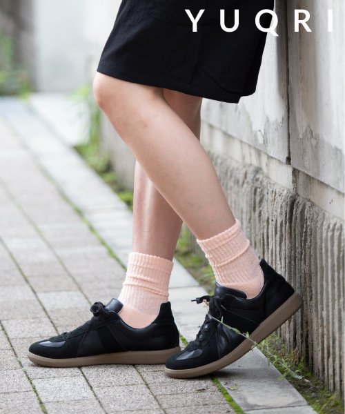 【YUQRI / ユクリ】puff pile short crew 抗菌防臭 消臭 制菌 靴下 ソックス ギフト プレゼント 贈り物 人気・おすすめ｜使いやすい・旅行におすすめ 品質保証 全国発送 正規品・日本国内発送・安心保証付き