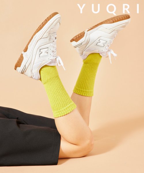 【YUQRI / ユクリ】puff pile short crew 抗菌防臭 消臭 制菌 靴下 ソックス ギフト プレゼント 贈り物 人気・おすすめ｜使いやすい・旅行におすすめ 品質保証 全国発送 正規品・日本国内発送・安心保証付き