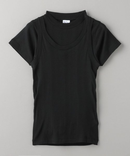 BEAUTY&YOUTH UNITED ARROWS(ビューティーアンドユース　ユナイテッドアローズ)/【別注】＜Robert P. Miller＞タンクトップ＆Tシャツ セット/BLACK