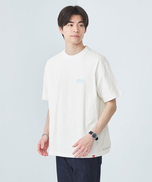 green label relaxing(グリーンレーベルリラクシング)/＜Manhattan Portage＞ロゴ Tシャツ/WHITE