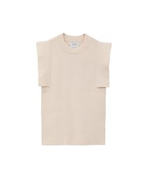 CLANE(クラネ)/SQUARE SLEEVE KNIT TOPS/IVORY