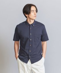 BEAUTY&YOUTH UNITED ARROWS/クイック ストレッチ シャンブレー ボタンダウン スリム ショートスリーブ シャツ ‐ストレッチ 吸水速乾－/506082022