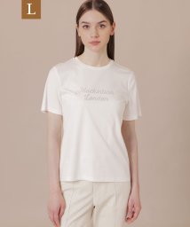 MACKINTOSH LONDON(MACKINTOSH LONDON Lサイズ)/【L】シグネチャーグリッターTシャツ/ホワイト