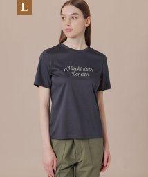 MACKINTOSH LONDON(MACKINTOSH LONDON Lサイズ)/【L】シグネチャーグリッターTシャツ/ネイビー
