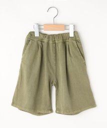 SHOO・LA・RUE(Kids) (シューラルーキッズ)/【110－140cm】タックハーフパンツ/カーキ（027）