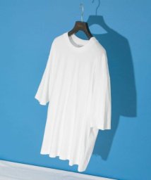 URBAN RESEARCH ROSSO(URBAN　RESEARCH　ROSSO（MEN）)/『XLサイズあり』『UR TECH』防汚加工 リラックスクルーネックTシャツ/WHITE