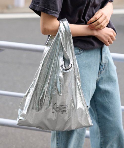 FRAMeWORK(フレームワーク)/≪追加≫BETTER THAN GOOD/ベターザングッド BTG SHOPPERS BAG2/シルバー