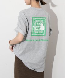 SLOBE IENA(スローブ　イエナ)/THE NORTH FACE/ノースフェイス S/S Bandana Square Logo Tee NT32446/グレー